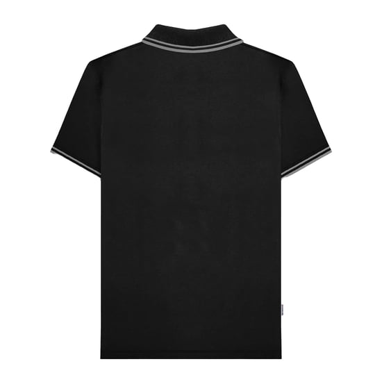 Lambretta - "SS24" Poloshirt für Herren (Schwarz/Eisen) - Image 2