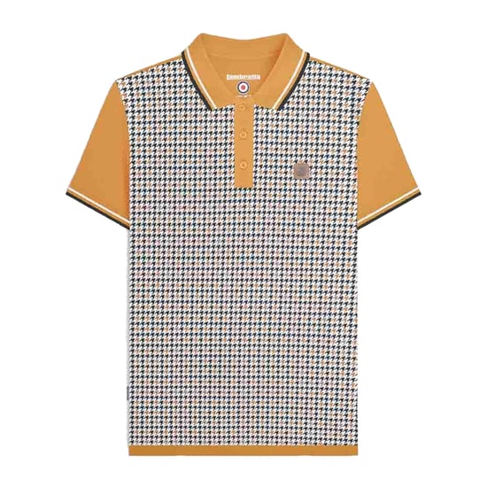 Lambretta - "SS24" Poloshirt für Herren (Senf) - Image 1