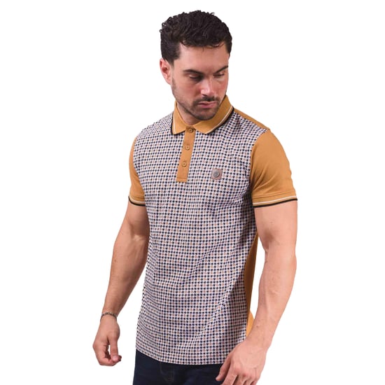 Lambretta - "SS24" Poloshirt für Herren (Senf) - Image 3