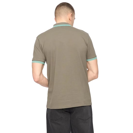 Crosshatch Herren Changra Polo-Shirt (Dunkel-Salbei) - Image 2