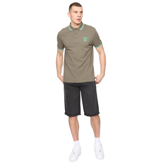 Crosshatch Herren Changra Polo-Shirt (Dunkel-Salbei) - Image 3