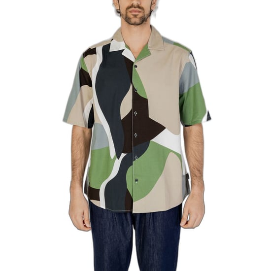 Abstraktes Druck Kurzarmhemd - Image 1