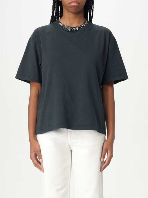 Kristallverziertes Lässiges T-Shirt - Image 1