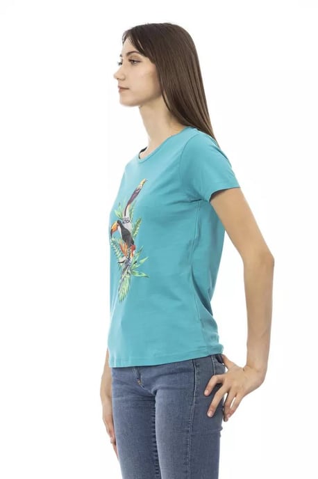 Vogelmuster T-Shirt Tr23041 - Image 2