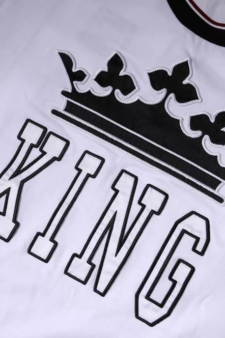 König Krone Druck T-Shirt - Image 5