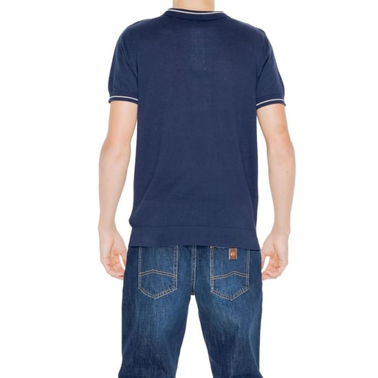 Strick-Poloshirt mit kurzen Ärmeln - Image 2