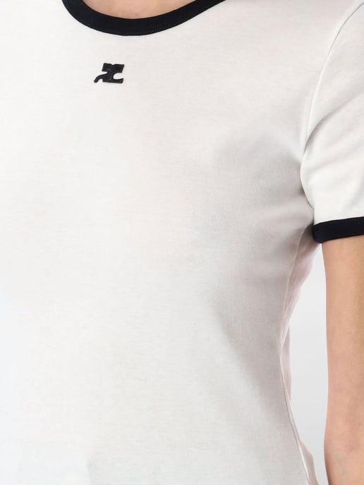 Slim Fit T-Shirt mit kurzem Arm und Rundhalsausschnitt - Image 3
