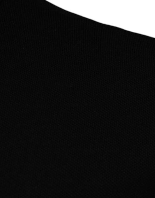 Schwarzes Greca Polo-Shirt - Image 4