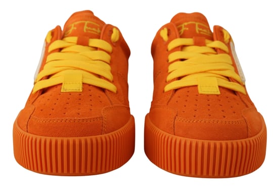 Portofino Wildleder Sneaker Orange - Image 2