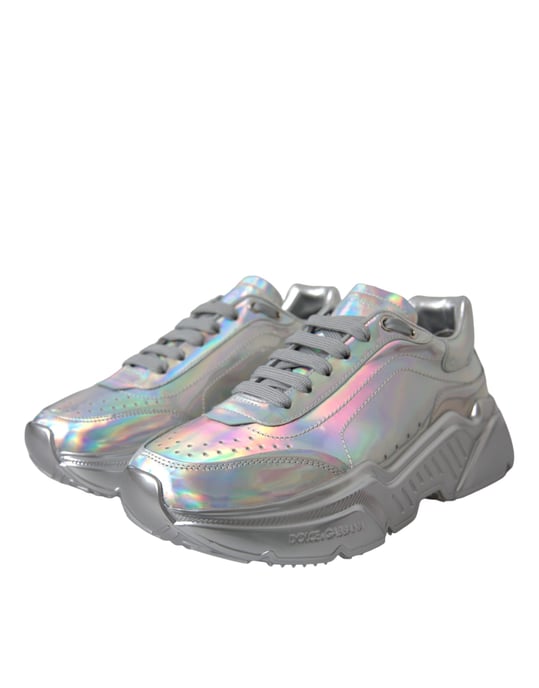 Portofino Sneaker aus metallic Leder - Image 3