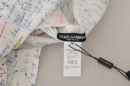 Dolce Gabbana Math Print T-Shirt - Image 6