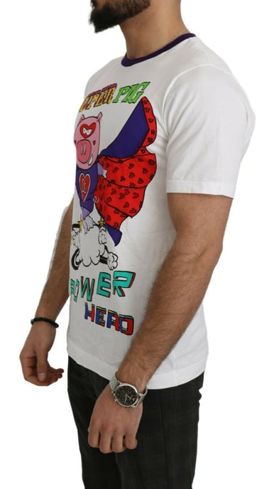 Super Schwein Kraft Held T-Shirt - Image 2