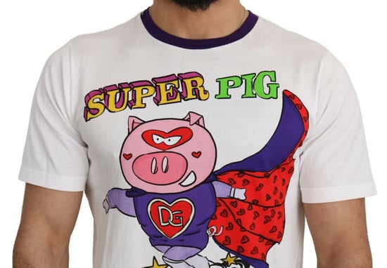Super Schwein Kraft Held T-Shirt - Image 4
