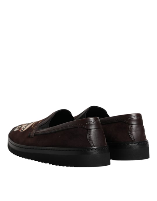 Portofino Slip-On Sneakers Braunes Wildleder - Image 5