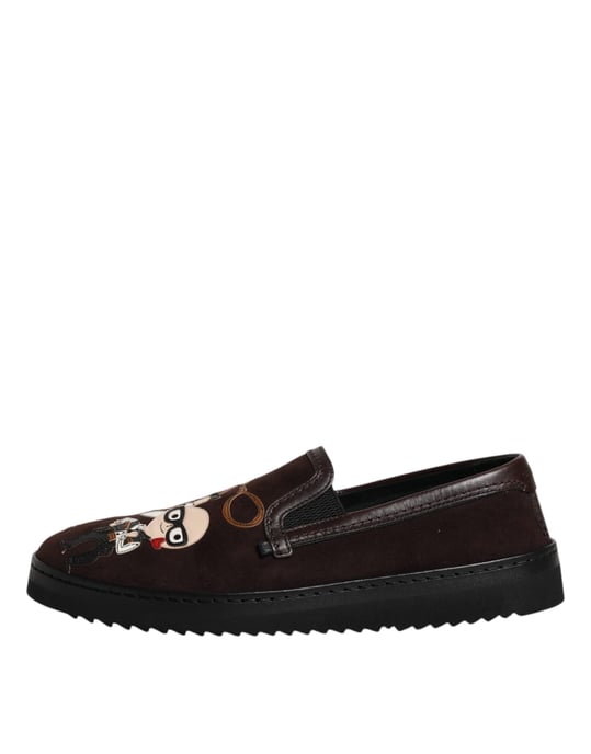 Portofino Slip-On Sneakers Braunes Wildleder - Image 6