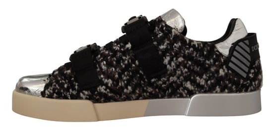 Tweed Schnallen Sneaker im Casual-Stil - Image 3