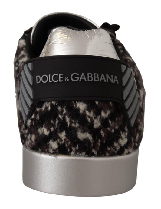 Tweed Schnallen Sneaker im Casual-Stil - Image 5