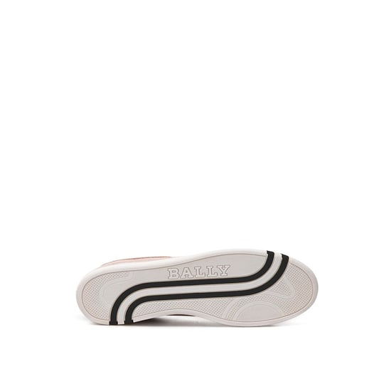 Janelle Leder Sneaker Blush - Image 3