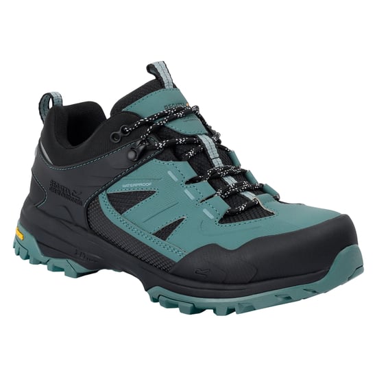 Regatta - "Regen" Wanderschuhe für Damen, niedrig geschnitten (Fichtengrün/Schwarz) - Image 3