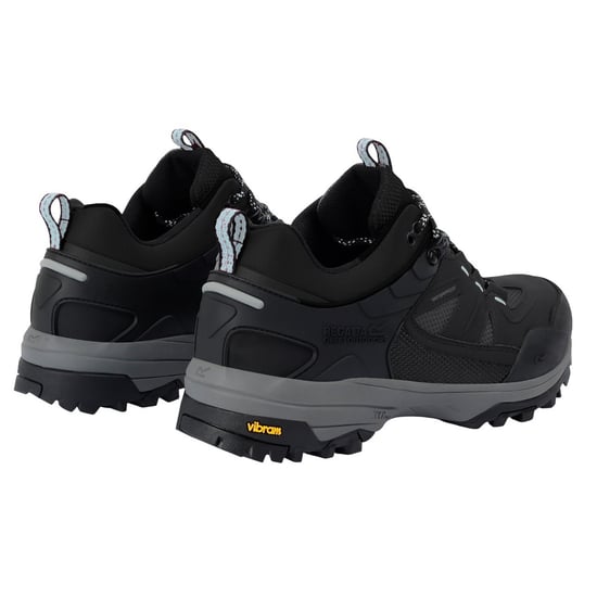 Regatta - "Regen" Wanderschuhe für Damen, niedrig geschnitten (Schwarz/Aquablau) - Image 2