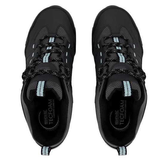 Regatta - "Regen" Wanderschuhe für Damen, niedrig geschnitten (Schwarz/Aquablau) - Image 5