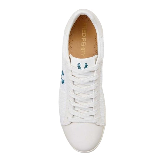 Fred Perry - "Laurel Wreath" Logo Sneaker für Herren, Leder (Weiß) - Image 3