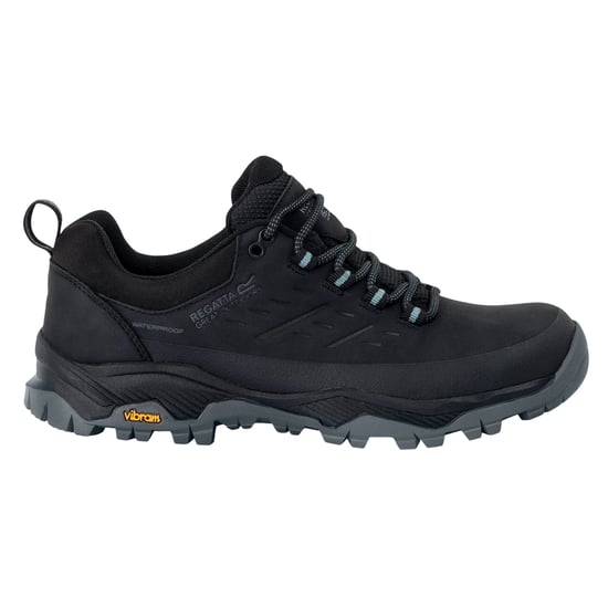 Regatta - "Blake" Wanderschuhe für Damen, niedrig geschnitten (Schwarz/Grüner Dunst) - Image 1