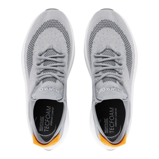 Regatta - Herren Sneaker "Orton" (Sturmgrau/Orange) - Image 5