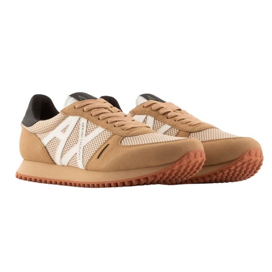 Armani Exchange - Sneaker für Herren (Beige/Weiß/Schwarz) - Image 3