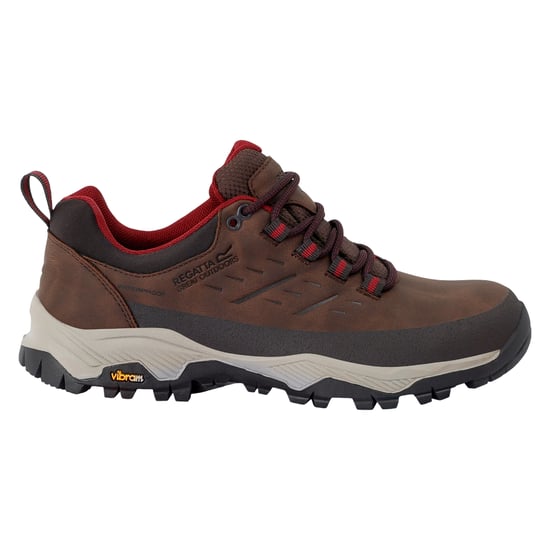 Regatta - "Blake" Wanderschuhe für Damen, niedrig geschnitten (Kastanie/Dunkel-Orange) - Image 1