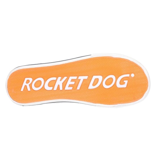 Rocket Dog Damen Stoff-Sneaker Jazzin Eden gestreift, zum Schnüren (Rot/Bunt) - Image 4