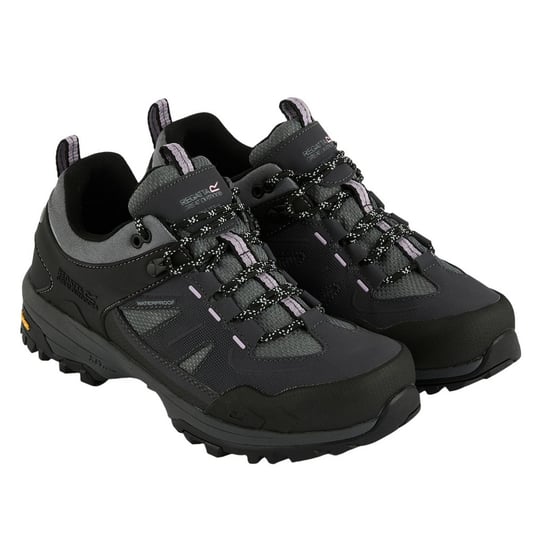 Regatta - "Regen" Wanderschuhe für Damen, niedrig geschnitten (Mittelgrau/Graurosa) - Image 3