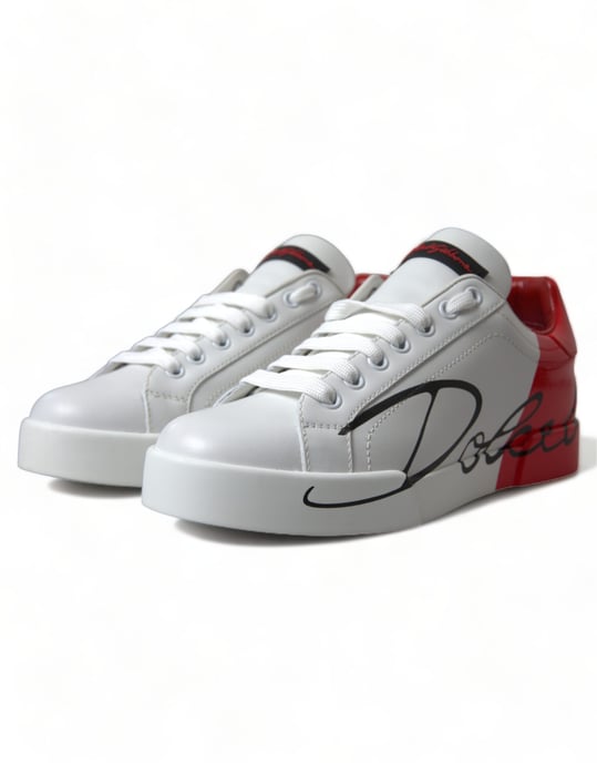Portofino Sneakers mit Signature-Print aus Leder - Image 4