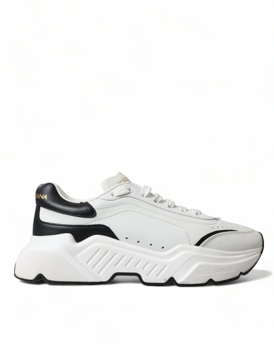 Portofino Sneaker Weißschwarz Leder - Image 1