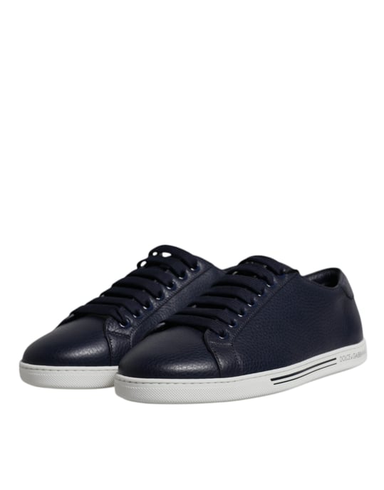 Leder Sneakers Niedrigschnitt Stil - Image 4