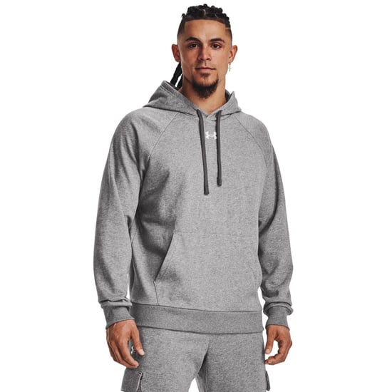 Under Armour - "Rival" Kapuzenpullover für Herren/Damen Unisex (Burgfelsen/Hell Heide) - Image 3