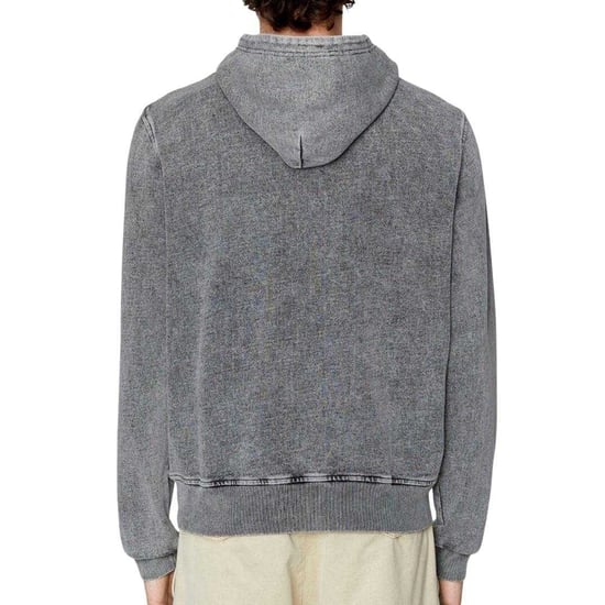 Diesel - Kapuzenpullover für Herren (Grau Ausgeblichen) - Image 2