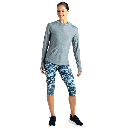 Dare 2B Damen Kapuzenpullover Sprint City besonders leicht (Grau meliert) - Image 5