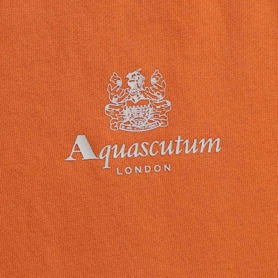 Aquascutum - Sweatshirt für Herren, Aktiv (Orange) - Image 3