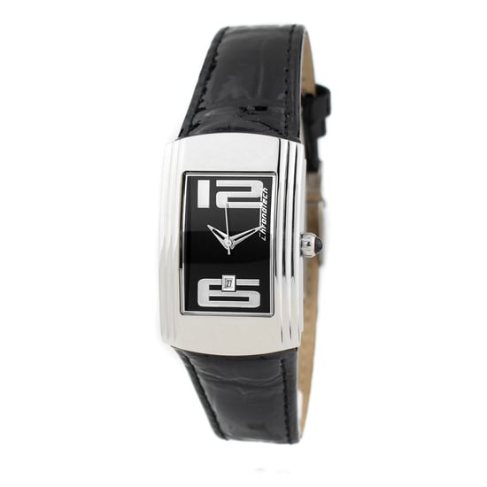 Schwarze Lederarmbanduhr Ct7017l04ac - Image 1
