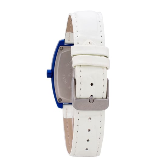 Chronotech Uhr mit weißem Lederarmband - Image 2