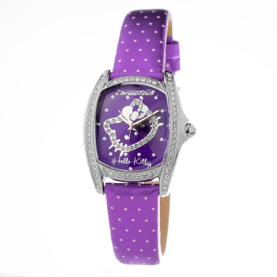 Hello Kitty Lila Pünktchen Uhr - Image 1
