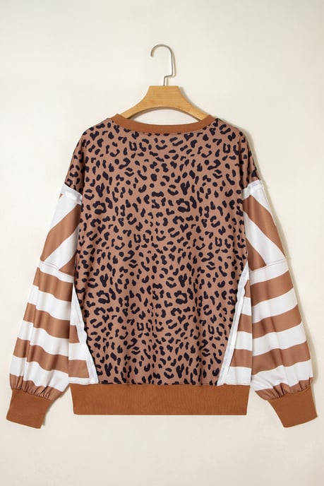 Leopard Pullover Oben - Image 4