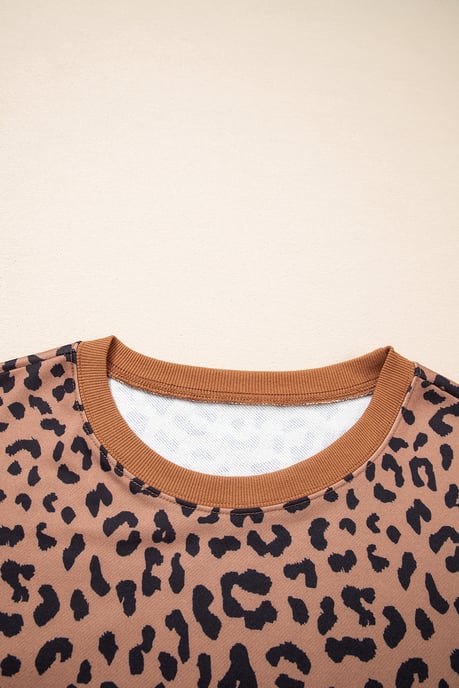 Leopard Pullover Oben - Image 5