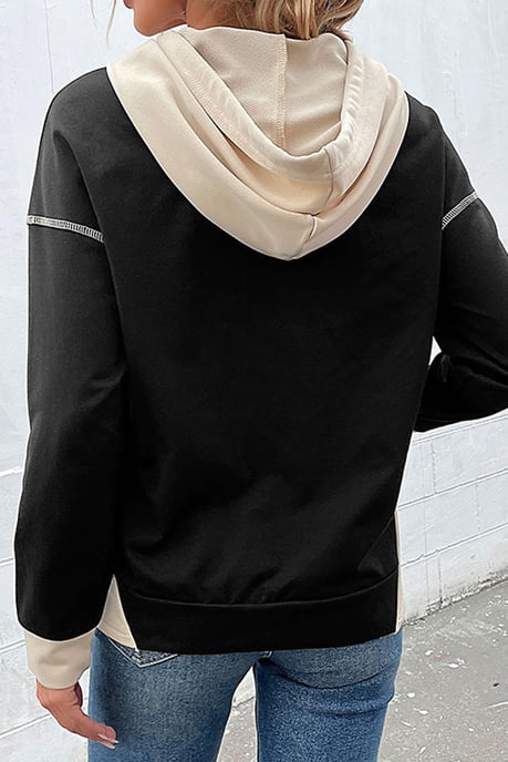 Zweistufiger Langarm-Hoodie - Image 2