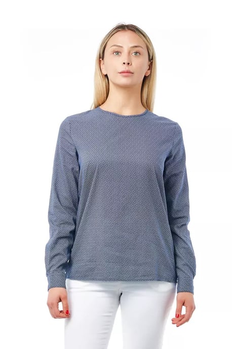 Langarmbluse mit Allover-Druck - Image 1