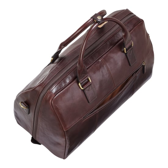 Vintage Echtleder Braun Reisetasche Duffle Gym Reisetasche - Atlas - Image 5