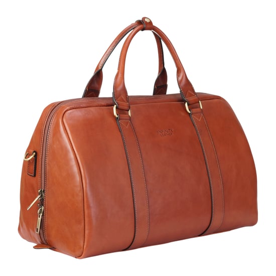 Vintage Echtleder Hellbraun Reisetasche Duffle Gym Reisetasche - Atlas - Image 4