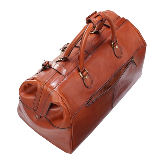Reisetasche aus echtem Leder in Hellbraun, Vintage-Stil, für Reisen und Sport – Windsor - Image 6