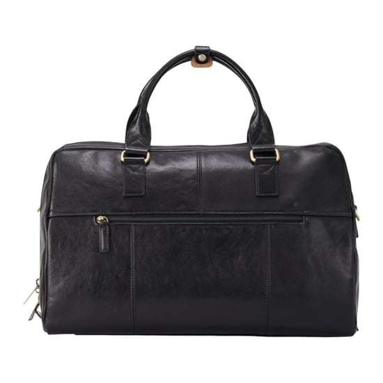 Vintage Echtleder Schwarze Reisetasche Duffle Gym Reisetasche - Atlas - Image 3